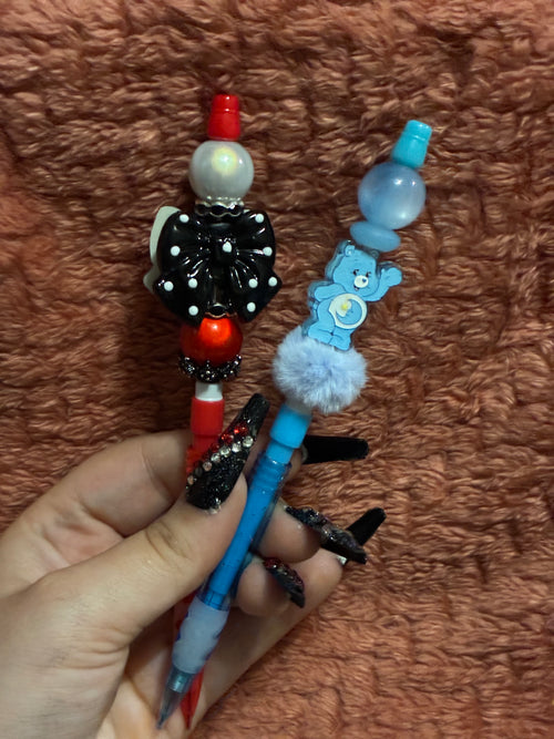 Beadable pens and items