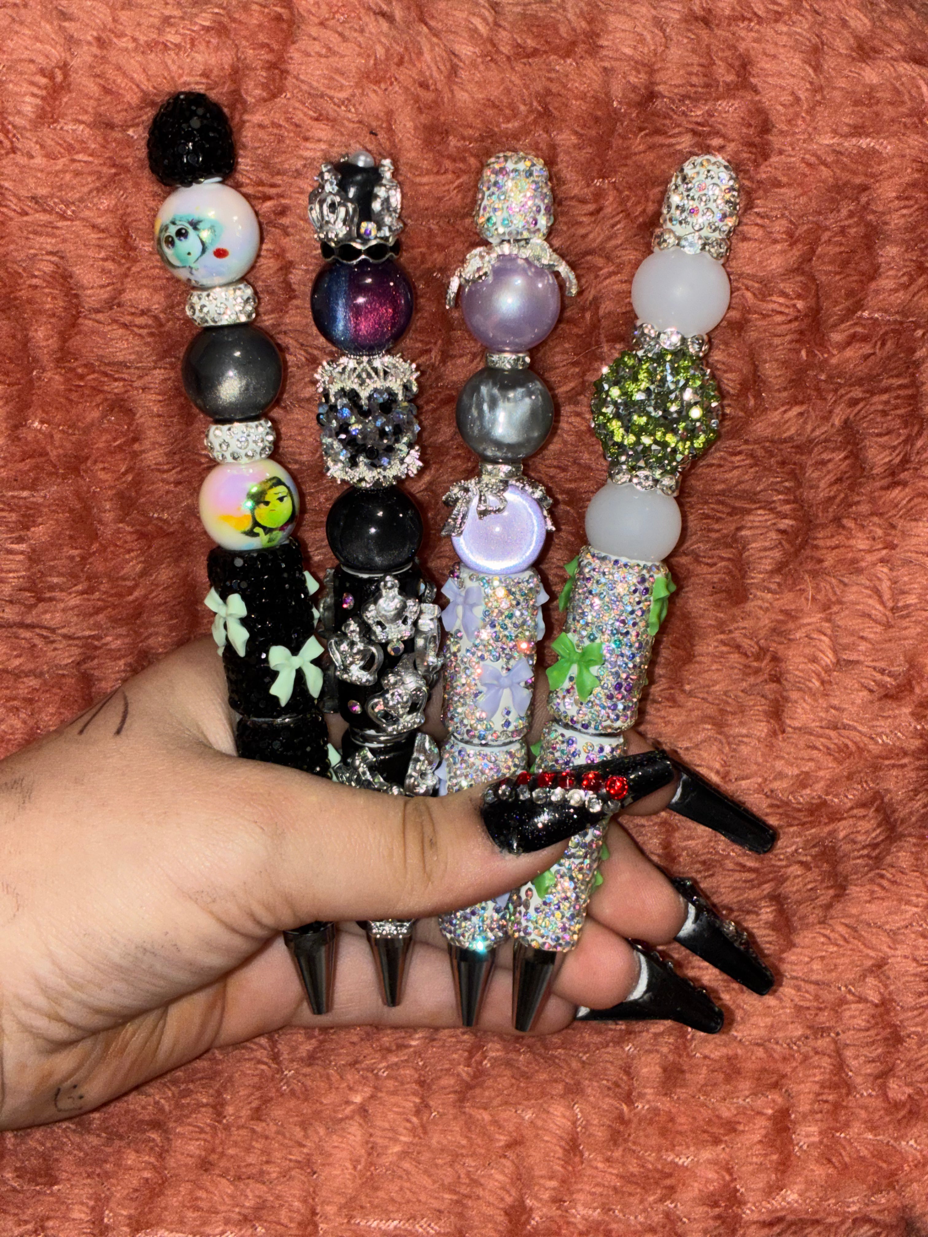 Beadable pens and items